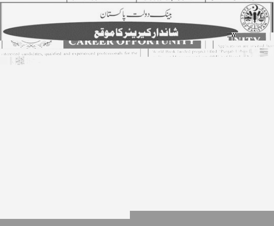 Job Announced at Board of Revenue Lahore