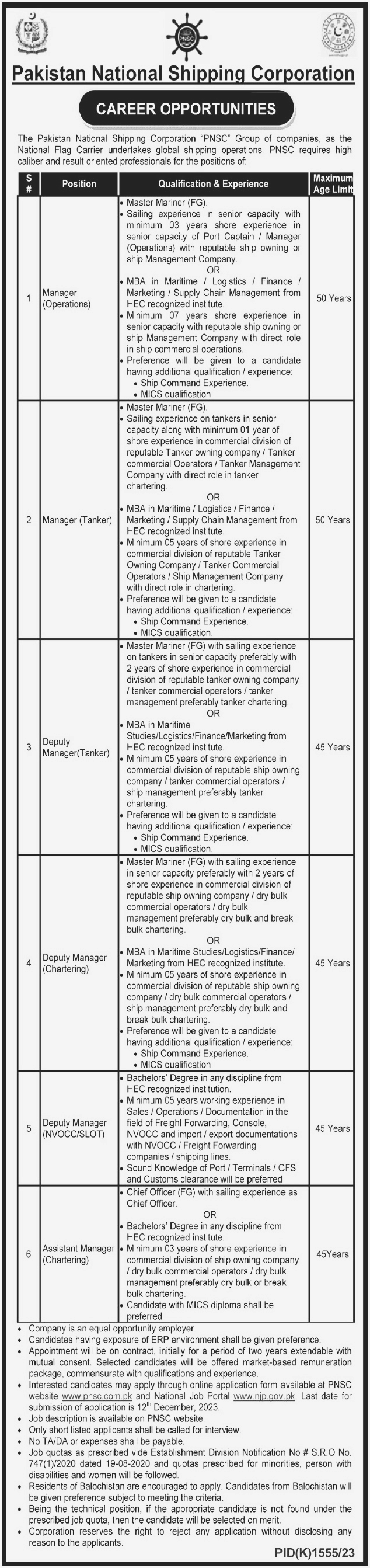 Manager Jobs in Karachi 2023