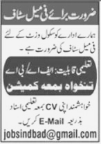 Female Staff Jobs in Lahore 2023