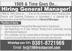 General Manager Jobs in Islamabad 2023